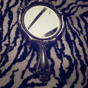 Vintage handheld mirror